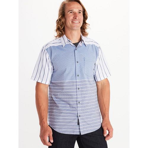 Marmot Syrocco Clothes - Mens Shirts Blue CA3586927 Canada